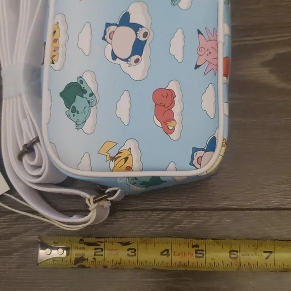 Loungefly Pokemon Sleeping Characters Crossbody Bag - New with Tags - Picture 7 of 9